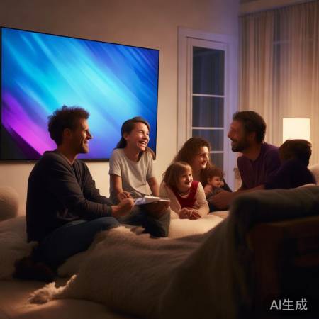 “换色电视潮流，家温暖永恒”