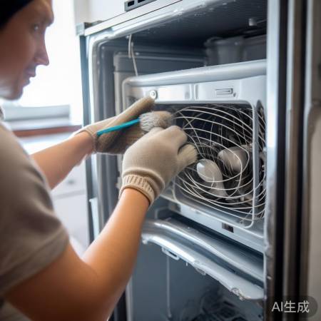 清洁冰箱风扇，保运行顺畅