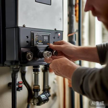 壁挂炉声音大，燃烧效率低，调整