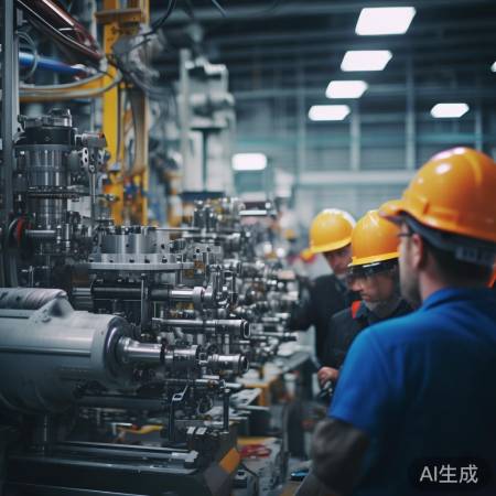 现场检修进行中