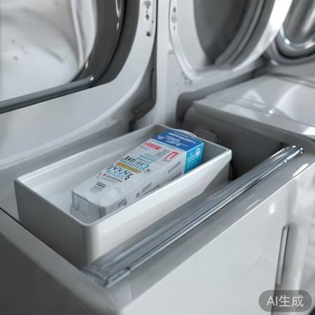 “洗涤剂盒装入固定”