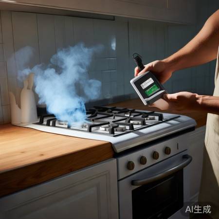 燃气灶忘关危险：漏气风险及应对措施