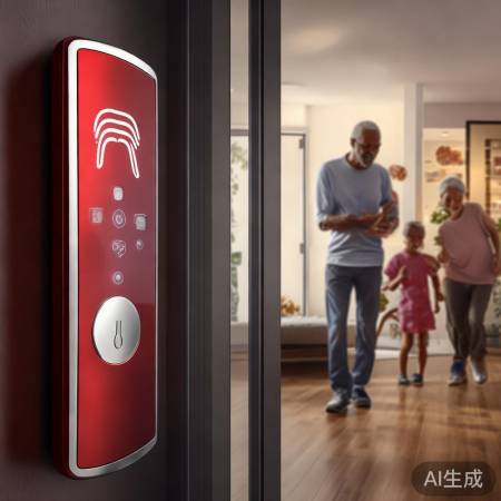 樱桃指纹锁，便捷安全