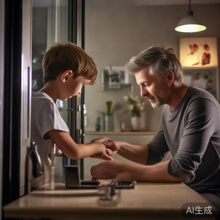 儿子误操作将指纹锁扔掉，紧急求助如何恢复？