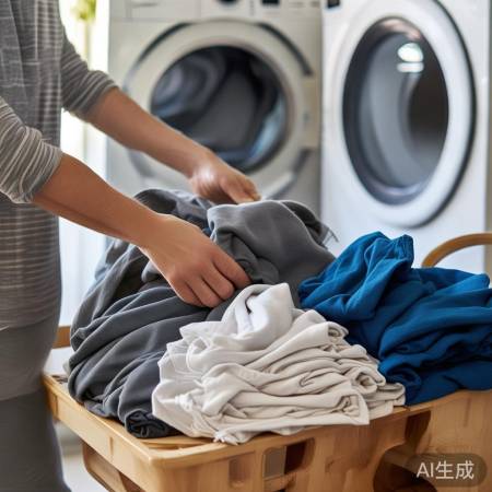 洗衣前检查，分类洗，时间不宜过