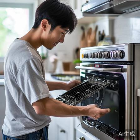 集成灶挡板配件更换指南