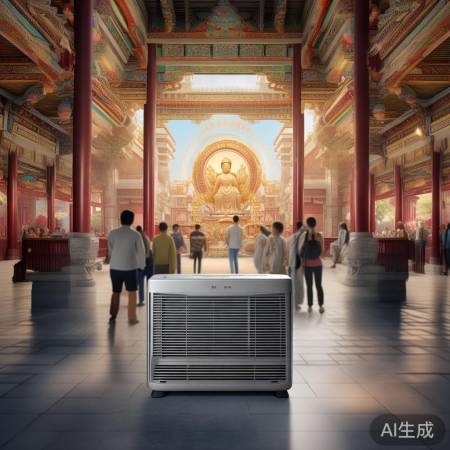 节能静音空调，庇佑香客游客