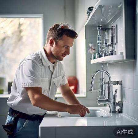 检查水管，确保无漏。