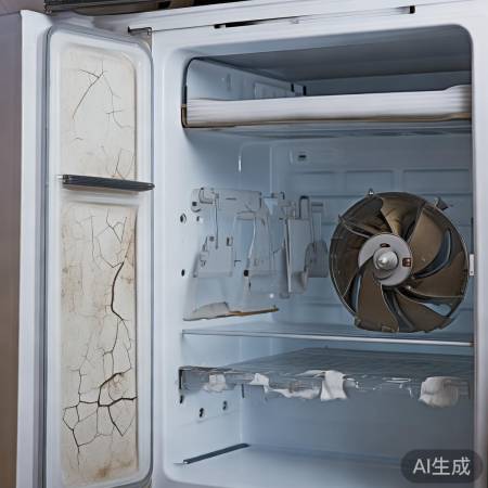 冰箱嗡嗡声，内部部件松动/损坏