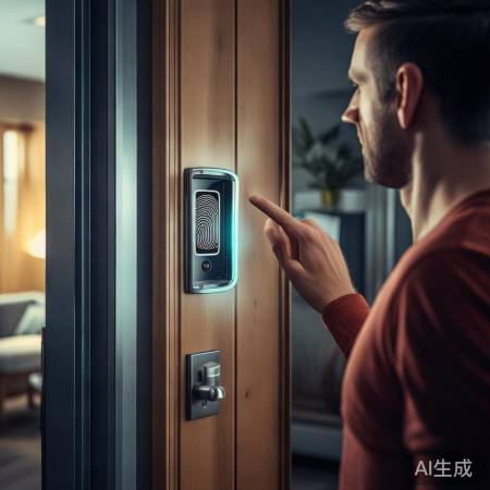 指纹锁霸王锁体7068：新一代智能安防锁首选