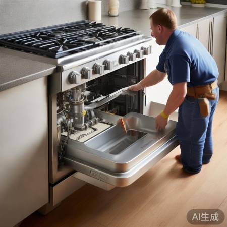 燃气灶下安装洗碗机，厨房空间利用新思路