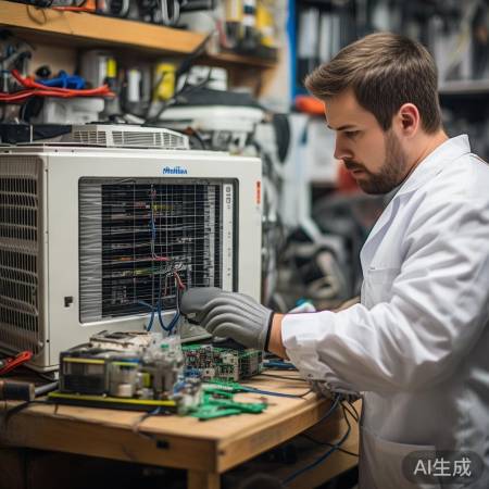 美的3匹空调主板：故障排查与维修技巧揭秘