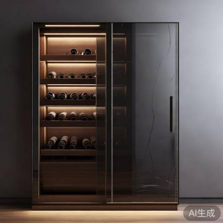 红酒柜子：品味生活的小巧空间