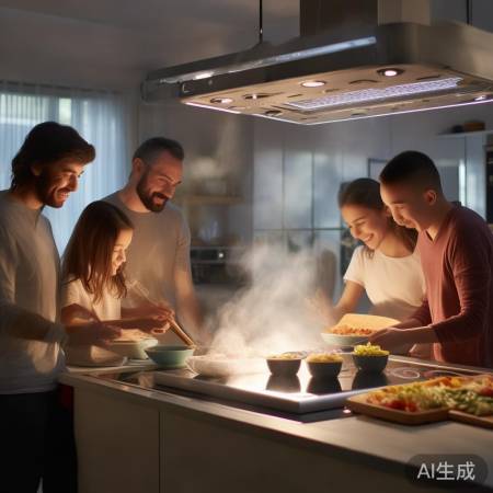 小米集成灶防风罩：防风更贴心，烹饪更安全