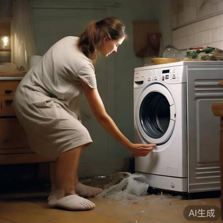 “家务耐心细致，洗衣机稳定运行