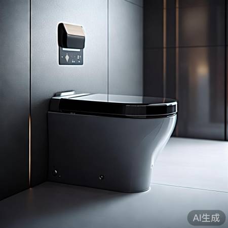 轻智能马桶翻盖靠墙安装，空间利用新选择