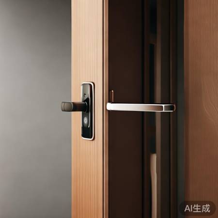 指纹锁设计简洁易用