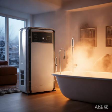 空气能热水器节能环保，安全舒适