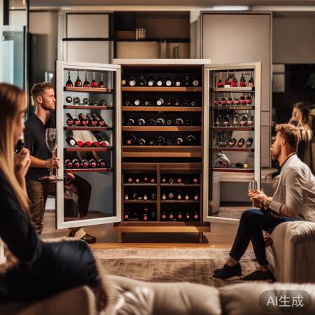 红酒柜最佳平放深度，如何摆放更适宜？