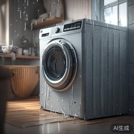 滚筒洗衣机淋雨后还能用吗？