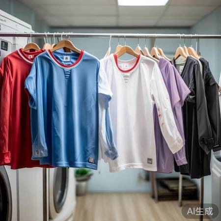 衣物收纳技巧：滚筒洗衣机中的球衣放置方法