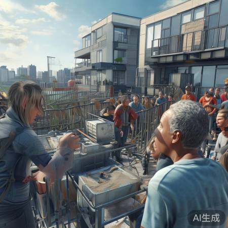 小区空气能安装问题引关注：违规现象频发，居民担忧