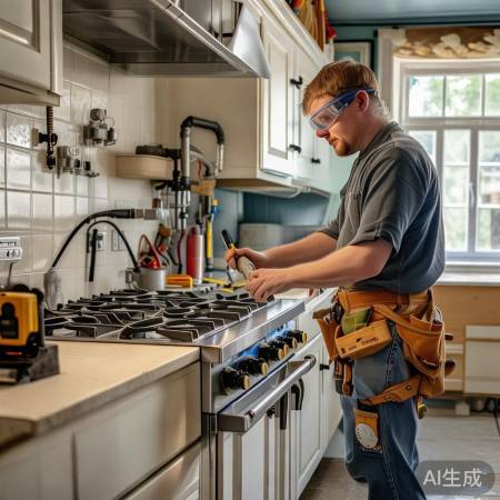 红外线燃气灶安装步骤图解