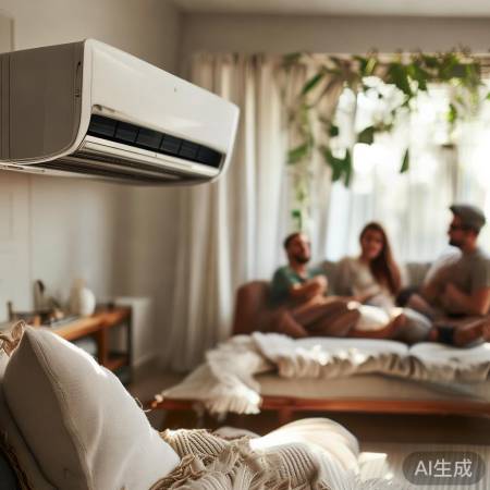 美的空调出风口帆布材质，打造清新家居体验