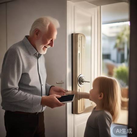 智能锁，方便快捷