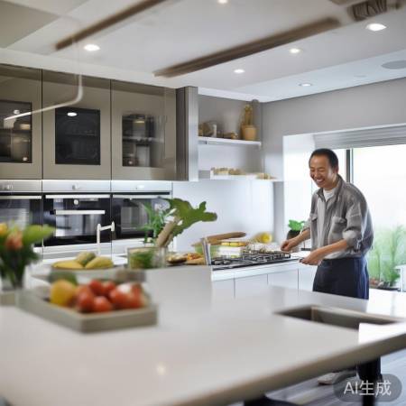 樱花油烟机，厨房清新心情佳