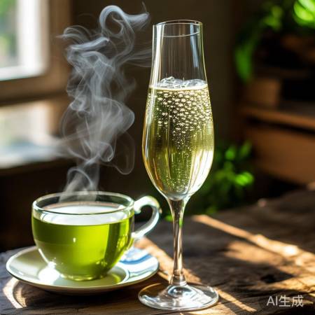 绿茶与红酒柜的冬季搭配技巧