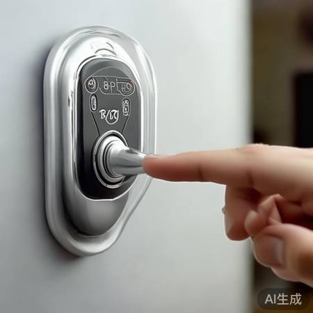 指纹锁防尘罩，保护新如初