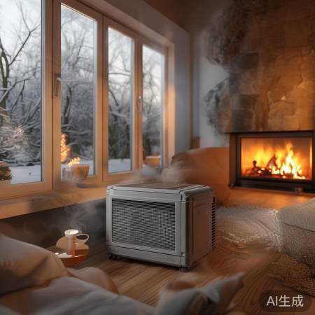新型节能家用空气能热水器，告别燃气烦恼，温暖冬日时光