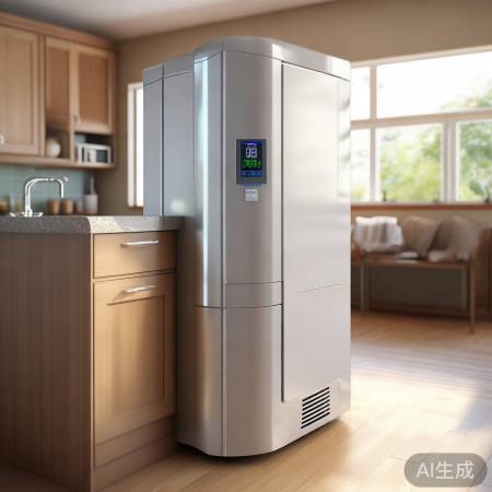 空气能热水器温度达到49度，冬季制热效果显著