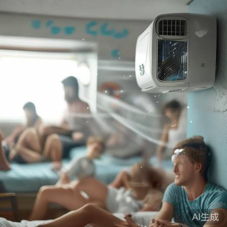 宿舍空调上下扫风，舒适生活新体验