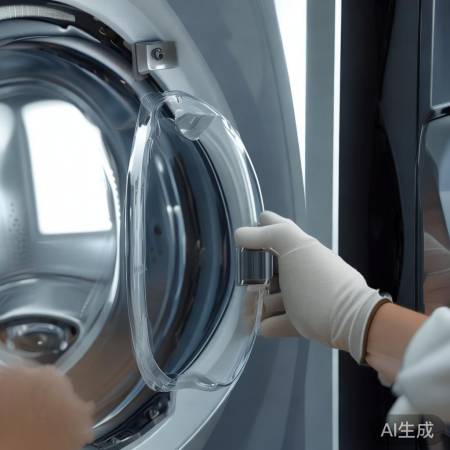 美的洗衣机门钩更换教程