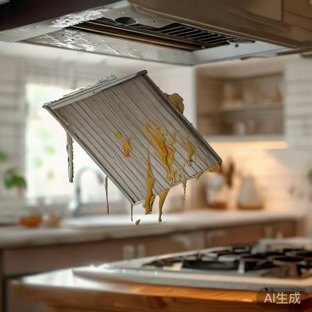 华帝油烟机滴滴响，油网需清洗