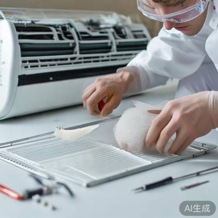 保养空调，降低噪音