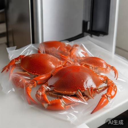 “冷冻储存螃蟹，口感略逊色”