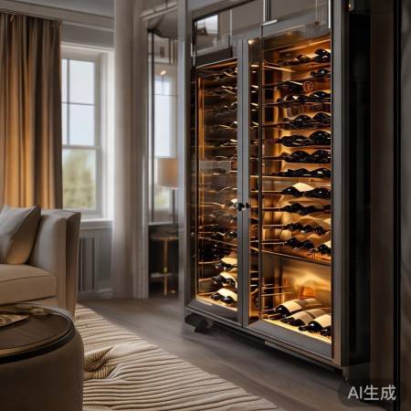 红酒柜灯光，温馨品质生活