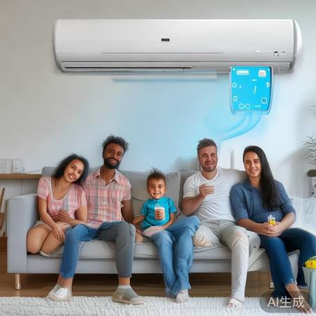 “空调5分钟速冷，夏日神器！”