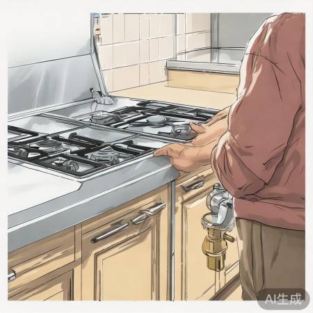 集成灶煤气开关使用指南