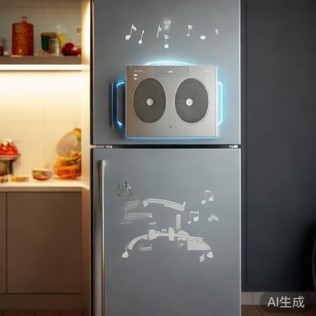 创意冰箱贴：唱歌功能让冷藏空间更温馨互动