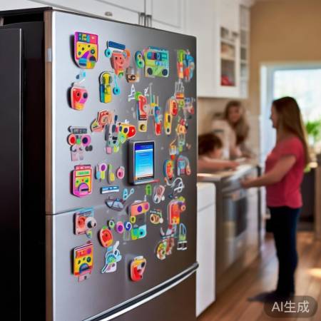 冰箱贴唱歌，温暖家居时光