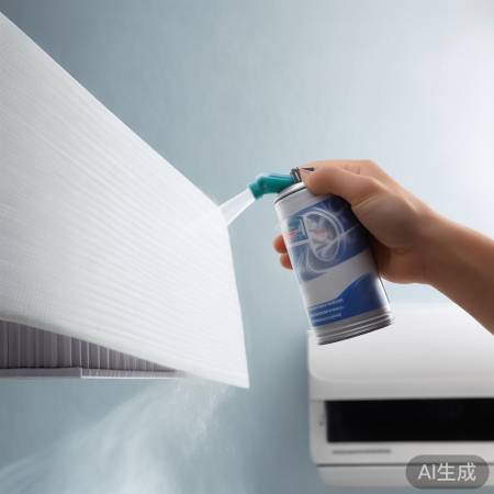 “喷清洁剂，风更清新”