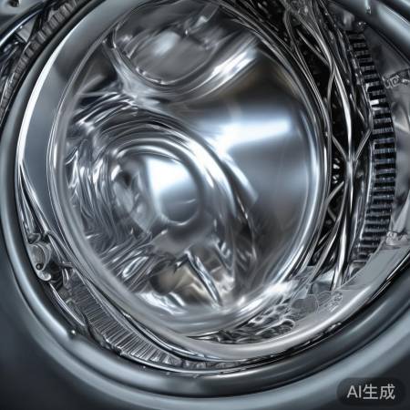 洗衣机滚筒高速旋转