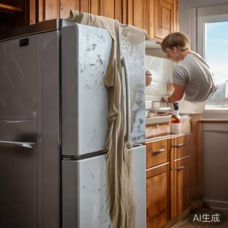 冰箱清洁难题：木屑粉尘如何影响表面整洁