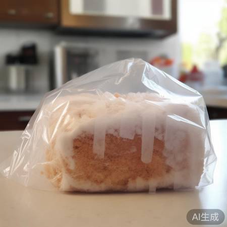 密封袋速解冻蛋糕