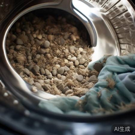 洗衣机内惊现神秘小针，揭秘生活小细节！