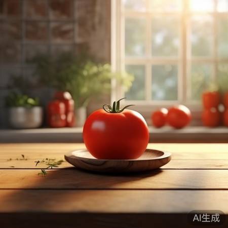 自然保存西红柿